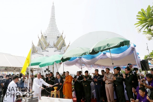 พิธีเททองหล่อองค์ "หนุมานครองเมือง" 
บวงสรวงศาลหลักเมือง 234 ปี กรุงรัตนโกสินทร์
