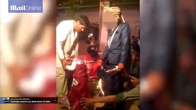 เผยภาพสะเทือนใจ! จับเด็กแต่งงานที่อินเดีย