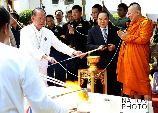 พิธีเททองหล่อองค์ "หนุมานครองเมือง" 
บวงสรวงศาลหลักเมือง 234 ปี กรุงรัตนโกสินทร์