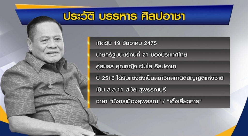 พระราชทานน้ำหลวงอาบศพ "บรรหาร"