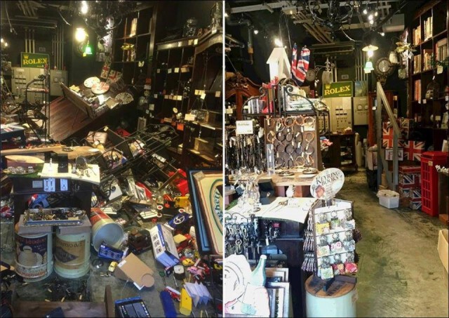 ภาพ Before & After หมู่บ้านดอกไม้ยูฟูอิน