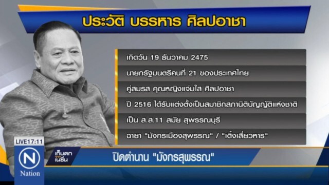 ปิดฉาก “บรรหาร ศิลปอาชา”  มังกรการเมือง