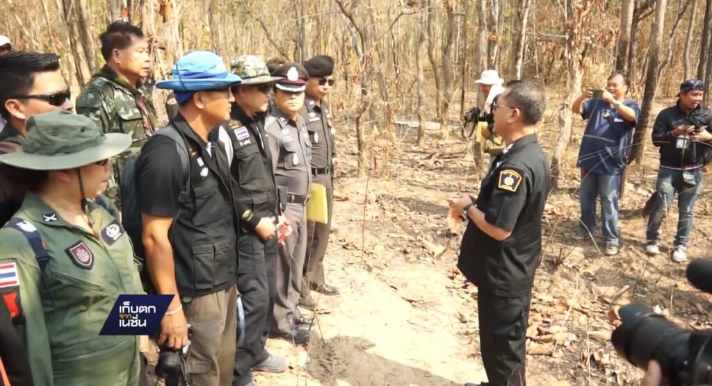 รอง ผบ.ตร.ตรวจสุสานเผานั่งยาง