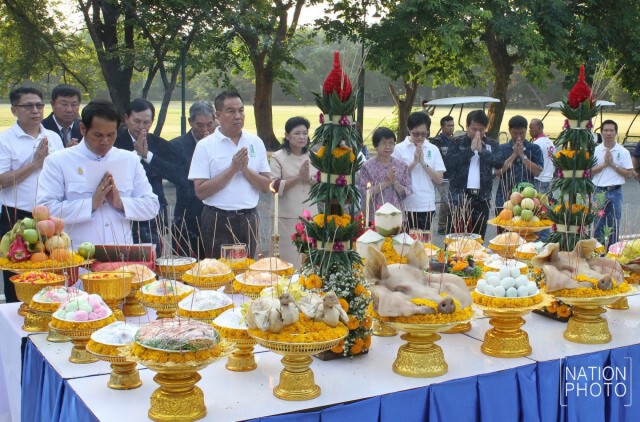 สมาคมฟุตบอลฯ ทำพิธีบวงสรวงครบรอบ 100 ปี