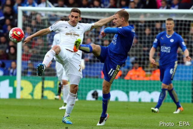 “เลสเตอร์” ถลุง! สวอนซี 4-0 
ลุ้นผลสเปอร์สเตะคืนนี้