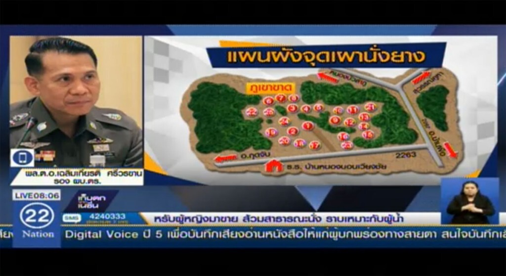 ตรวจพื้นที่สุสานเผานั่งยาง ป่าอุดรฯ