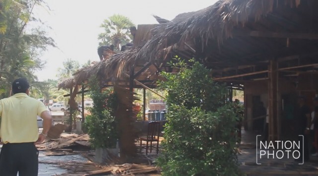 สนธิกำลัง 200 นาย รื้ออาคารหาดเลพัง-ลายัน
ผู้ครอบครองยันมีเอกสารสิทธิ