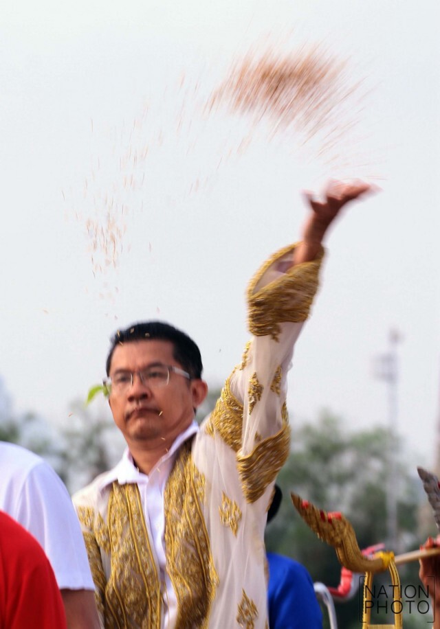 ซ้อมย่อย งานพระราชพิธีจรดพระนังคัลแรกนาขวัญ