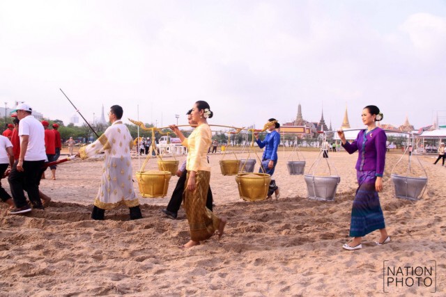 ซ้อมย่อย งานพระราชพิธีจรดพระนังคัลแรกนาขวัญ