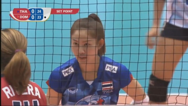 สาวไทย ตบชนะ โดมินิกัน ประเดิมวอลเลย์บอลคัดโอลิมปิก 2016
