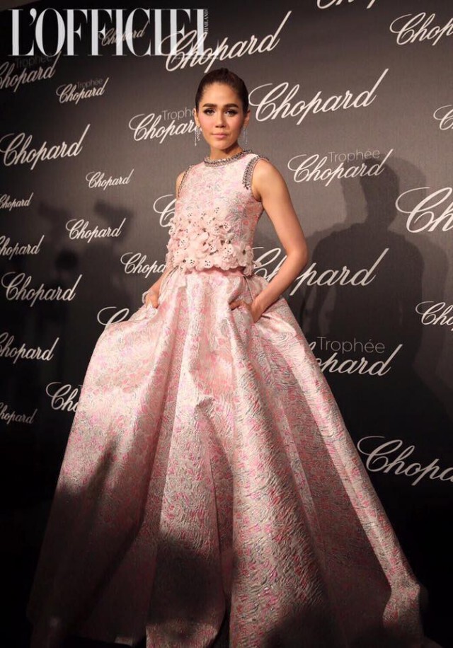 ชมพู่" สวยหวานในงาน "Chopard Trophee"