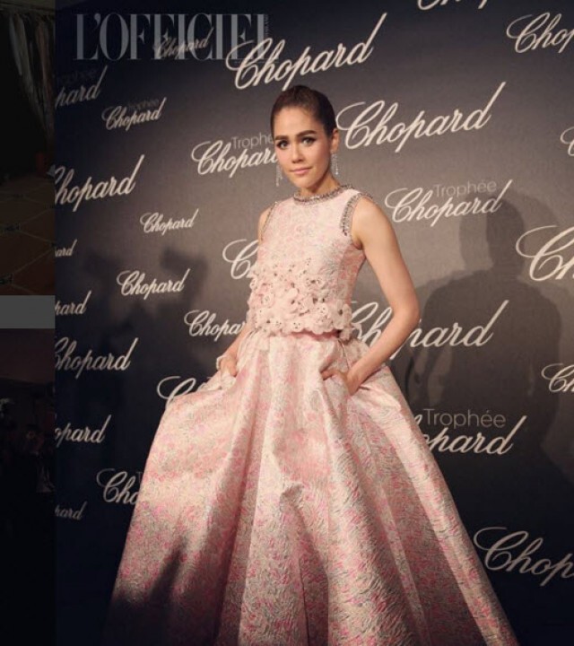 ชมพู่" สวยหวานในงาน "Chopard Trophee"