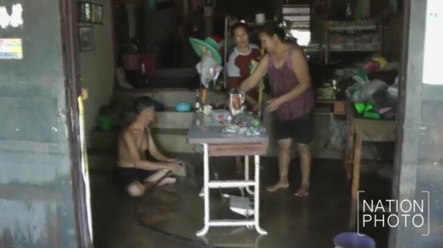 พายุฝนถล่ม จ.กาญจนบุรี น้ำป่าท่วม  300 ครัวเรือน