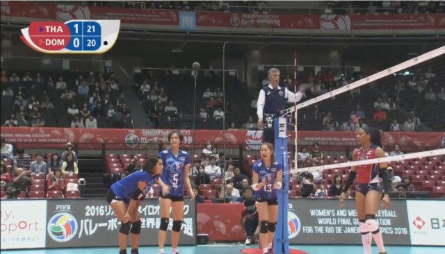 สาวไทย ตบชนะ โดมินิกัน ประเดิมวอลเลย์บอลคัดโอลิมปิก 2016