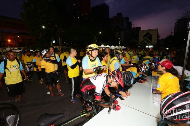 ภาพชุด กิจกรรมปั่นเฉลิมพระเกียรติ "BIKE FOR KING"