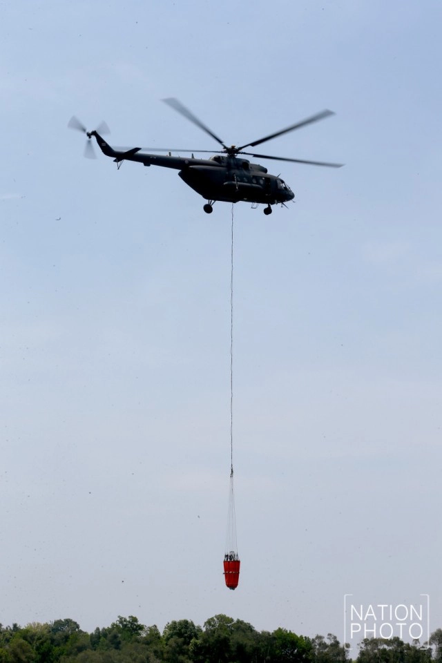 ตัวช่วยลำใหม่ ดับไฟป่าพรุ จ.นราธิวาส