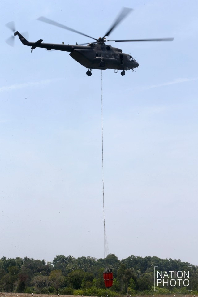 ตัวช่วยลำใหม่ ดับไฟป่าพรุ จ.นราธิวาส