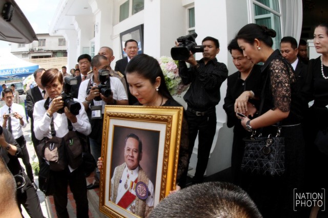 เคลื่อนศพ"บรรหาร" ไป"วัดป่าเลไลยก์วรวิหาร" ตั้งบำเพ็ญกุศล 100 วัน