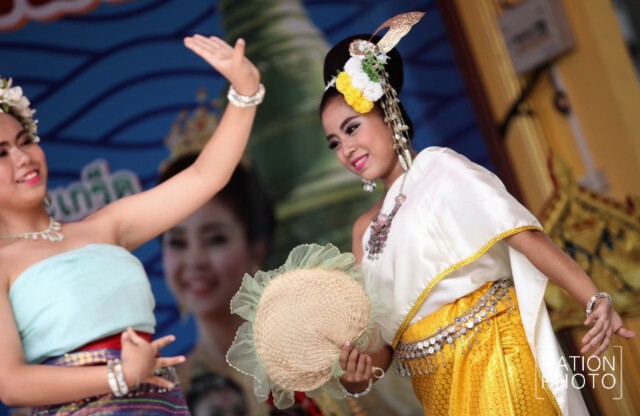 ลูกหลานเชื้อสายไทย-มอญ ร่ายรำศิลปะล้านนา