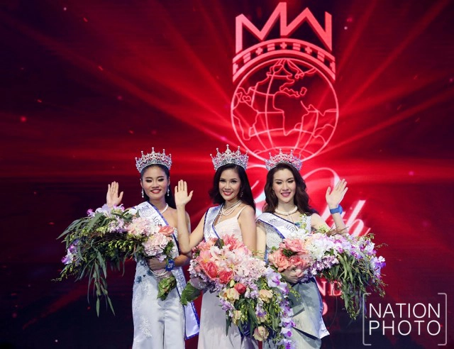 "น้องไดร์" จิณณ์ณิตา บุดดี คว้ามงกุฎ มิสไทยแลนด์เวิลด์ 2016