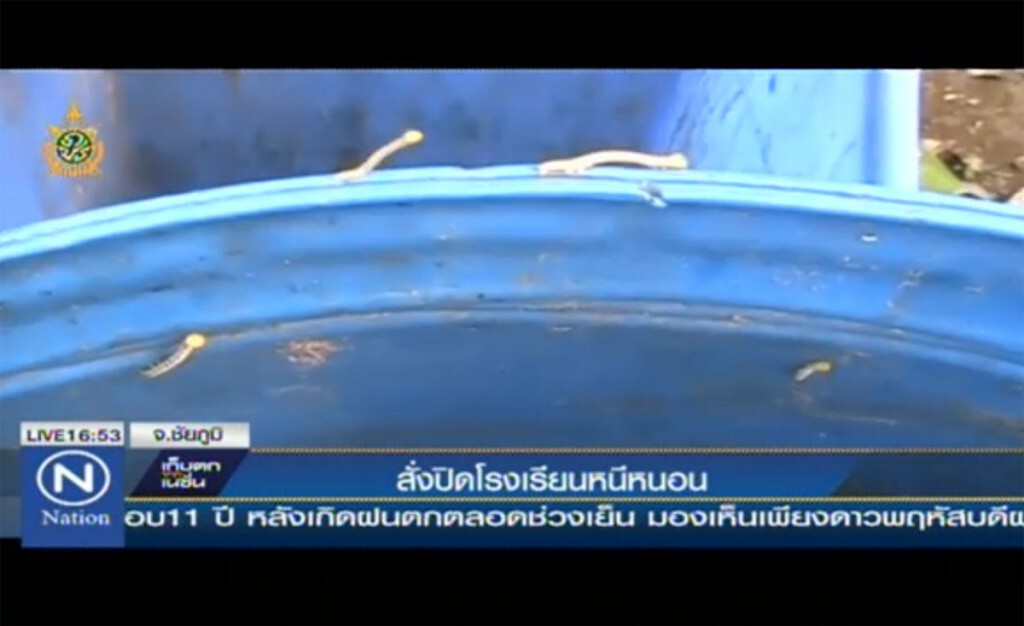 สั่งปิดโรงเรียนหนีหนอน สั่งปิดโรงเรียนหนีหนอน