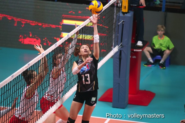 ตบสาวไทยเฉือนเซอร์เบีย 3-2 เซ็ต ประเดิมสวยศึก Montreux Volley Masters