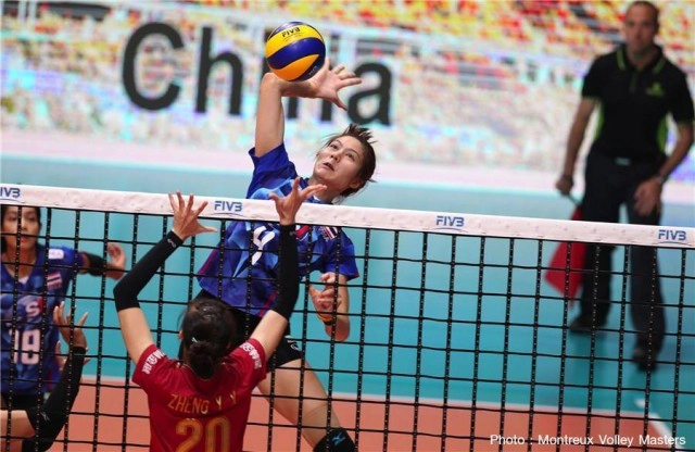 เต็มที่แล้ว! ตบสาวไทยพ่ายกำแพงเมืองจีน 3 เซ็ตรวด
คว้ารองแชมป์ Montreux Volley Masters 2016