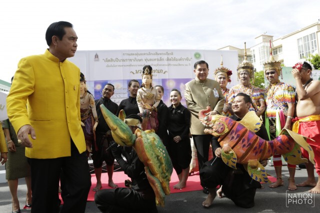 จัดแสดงหุ่นละครเล็ก เฉลิมพระเกียรติ เรื่อง พระมหาชนก