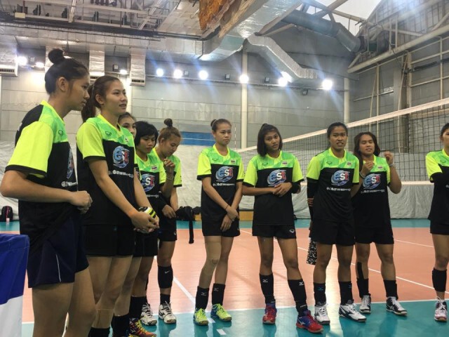 "ตบลูกยางสาวไทย" ซ้อมเกมรับ ก่อนดวลจีน ศึกWGPนัดแรก พรุ่งนี้