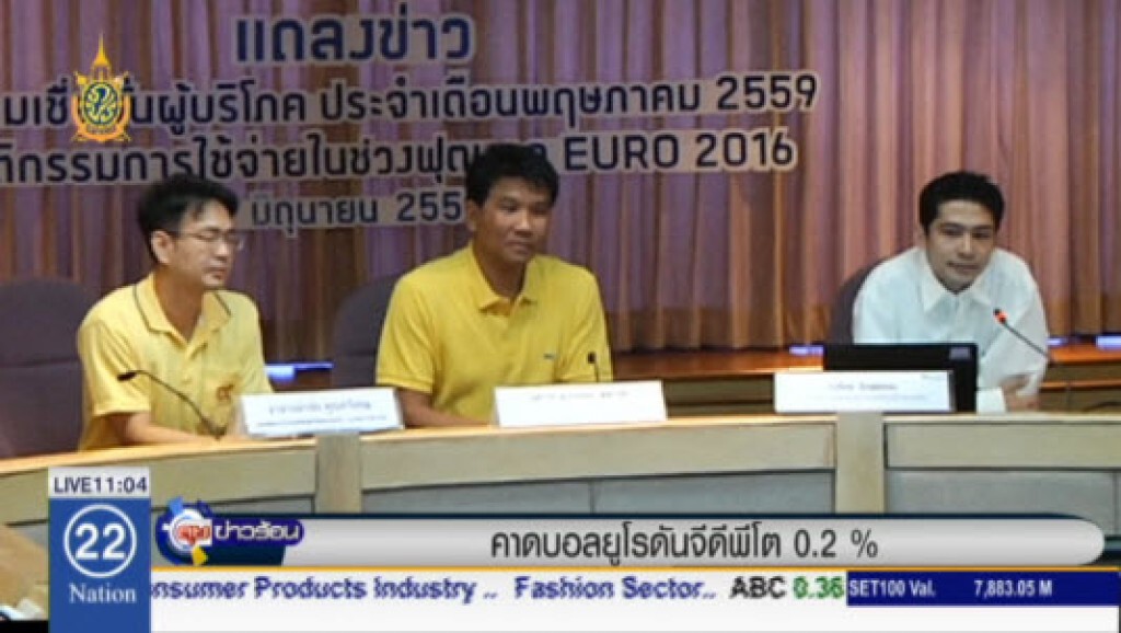 คาดบอลยูโรดันจีดีพีโต 0.2% คาดบอลยูโรดันจีดีพีโต 0.2%