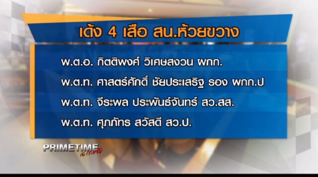 "PRIMETIME กับ เทพชัย" : ส่วย "นาตารี" ชี้ปลายทางปฏิรูป