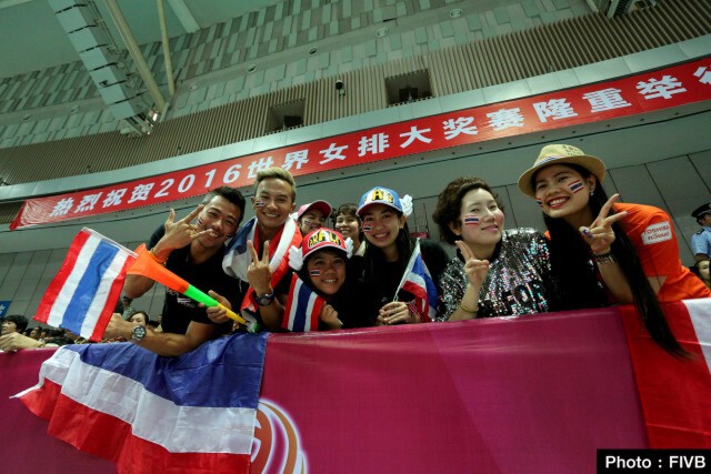 แพ้แต่ได้ใจ! ตบสาวไทยพ่ายแชมป์โลกสหรัฐ 3 เซ็ต ศึก WGP2016 สนามแรกที่จีน