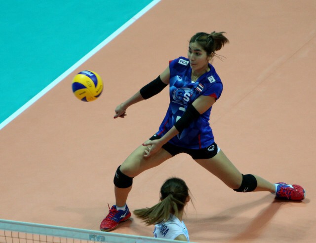 สุดยอด! "ตบวอลเลย์สาวไทย" อัดเยอรมนี 3-1 เซต คว้าชัยนัดส่งท้าย WGP 2016 สนามแรก