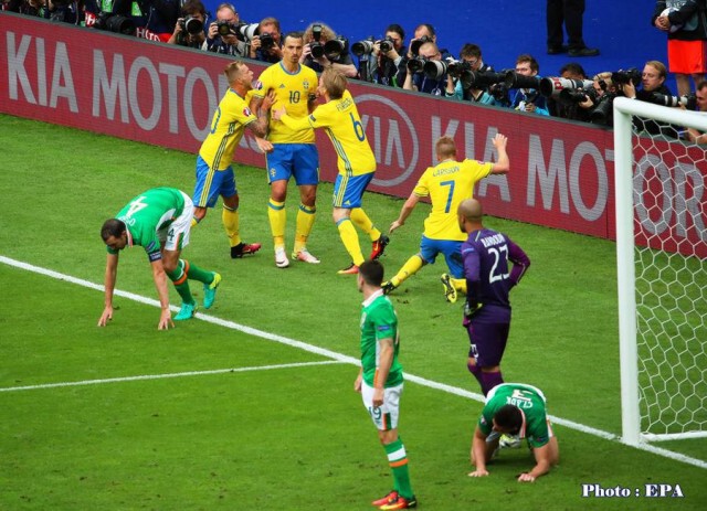 "ไวกิ้ง" สวีเดน ไล่ตีเสมอ "ยักษเขียว" ไอร์แลนด์ 1-1