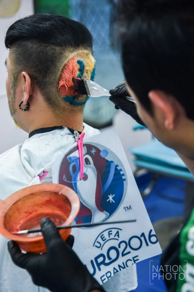 ทรงผมต้อนรับ "Euro 2016"