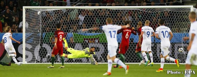 "โปรตุเกส" โดน"ไอซ์แลนด์" ไล่เจ๊า 1-1