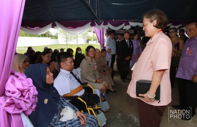 สมเด็จพระเทพฯ ทรงเปิดอาคารเฉลิมพระเกียรติ 60 พรรษา โรงเรียนพระดาบส จังหวัดชายแดนภาคใต้