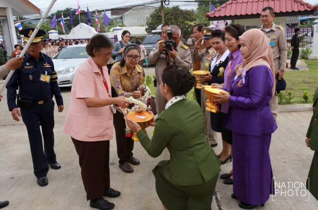 สมเด็จพระเทพฯ ทรงเปิดอาคารเฉลิมพระเกียรติ 60 พรรษา โรงเรียนพระดาบส จังหวัดชายแดนภาคใต้