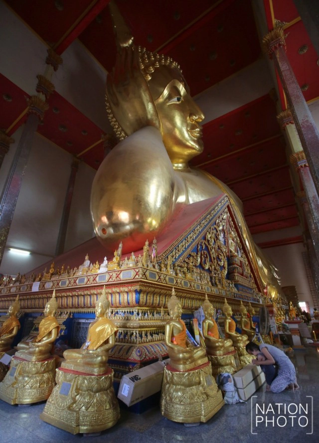 พระนอน วัดบางพลีใหญ่กลาง