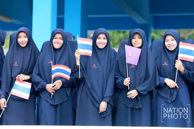 พระเทพฯ เสด็จพระราชดำเนิน ร.ร.ศรีฟารีดาบารูวิทยา จ.ยะลา