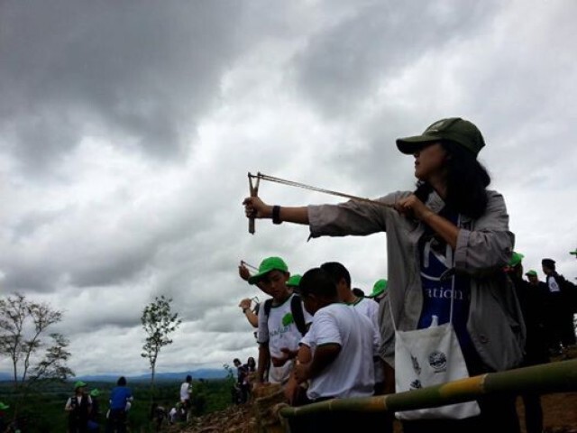 บินโปรยเมล็ดพันธุ์ฟื้นป่าน่าน