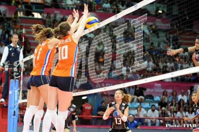 ตบลูกยางสาวไทย สุดต้าน! พ่ายเนเธอร์แลนด์ 3 เซ็ตรวด ศึก WGP2016 สนาม2