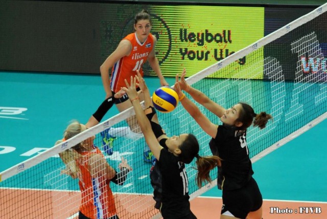 ตบลูกยางสาวไทย สุดต้าน! พ่ายเนเธอร์แลนด์ 3 เซ็ตรวด ศึก WGP2016 สนาม2