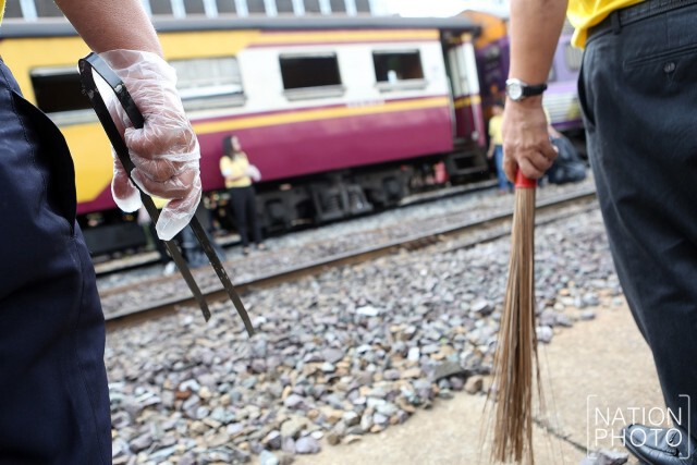 Big Cleaning Day ปรับปรุงภูมิทัศน์สองข้างทางรถไฟ