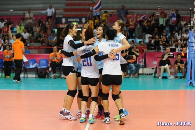 วอลเลย์สาวไทยซ้อมสนามจริงวันแรก
ก่อนเปิดศึกญี่ปุ่น  5 โมงเย็นศุกร์นี้
