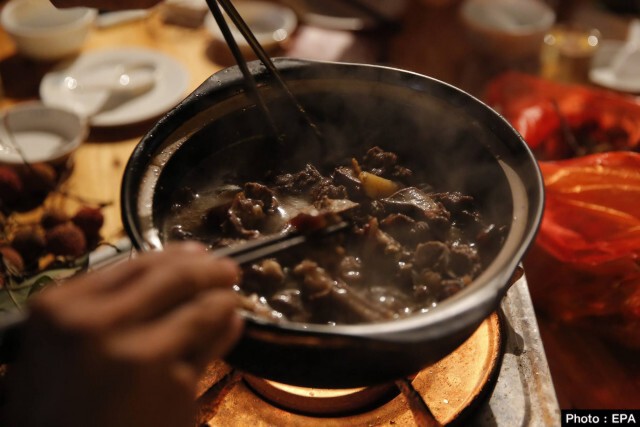 คนดังออกคลิปยุติกินเนื้อสุนัข
