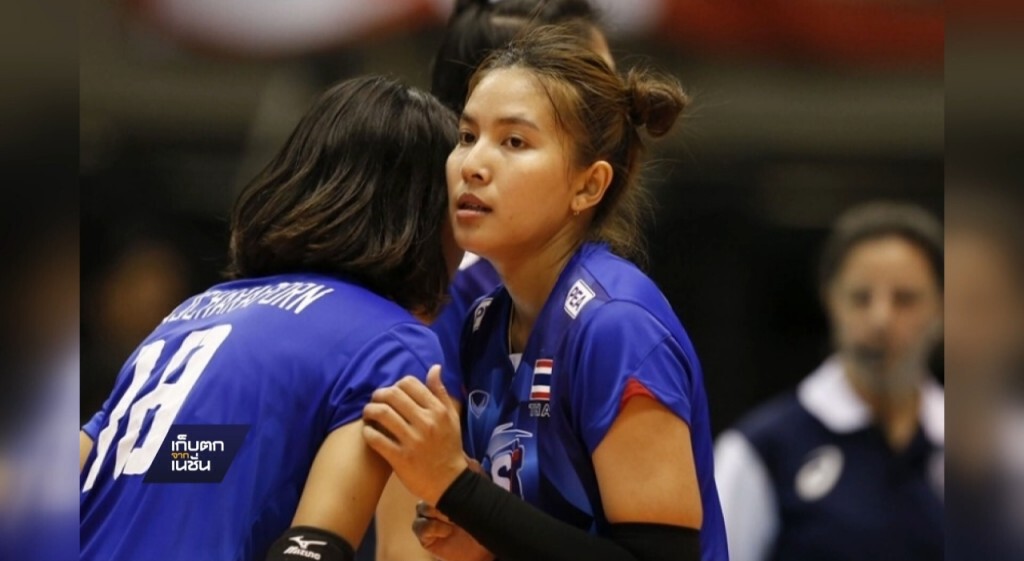 นักตบสาวไทยเสริม "พรพรรณ" เจอญี่ปุ่น