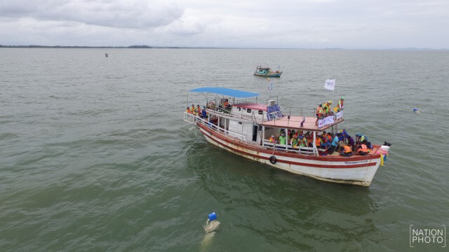 ภาพชุดมุมสูงสุดงาม! ปั่น Slow life ริมแม่น้ำประแส