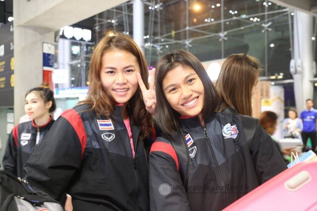 ทัพวอลเลย์บอลหญิง ถึงบ้าน พร้อมลุยWGP2016 รอบชิง ที่ไทย