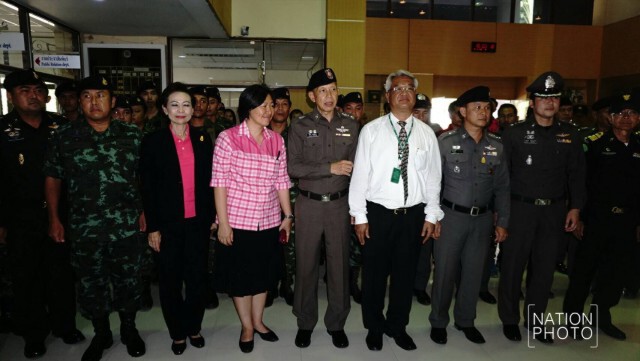 ทหาร-ตำรวจ บุกค้นเทคนิคกาญจนา
หลังเกิดเหตุนักเรียนยิงถล่มคู่อริ